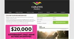 Desktop Screenshot of curlewisparks.com.au